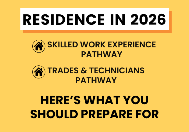 New Residence Pathways in 2026 - Here's what you should prepare for